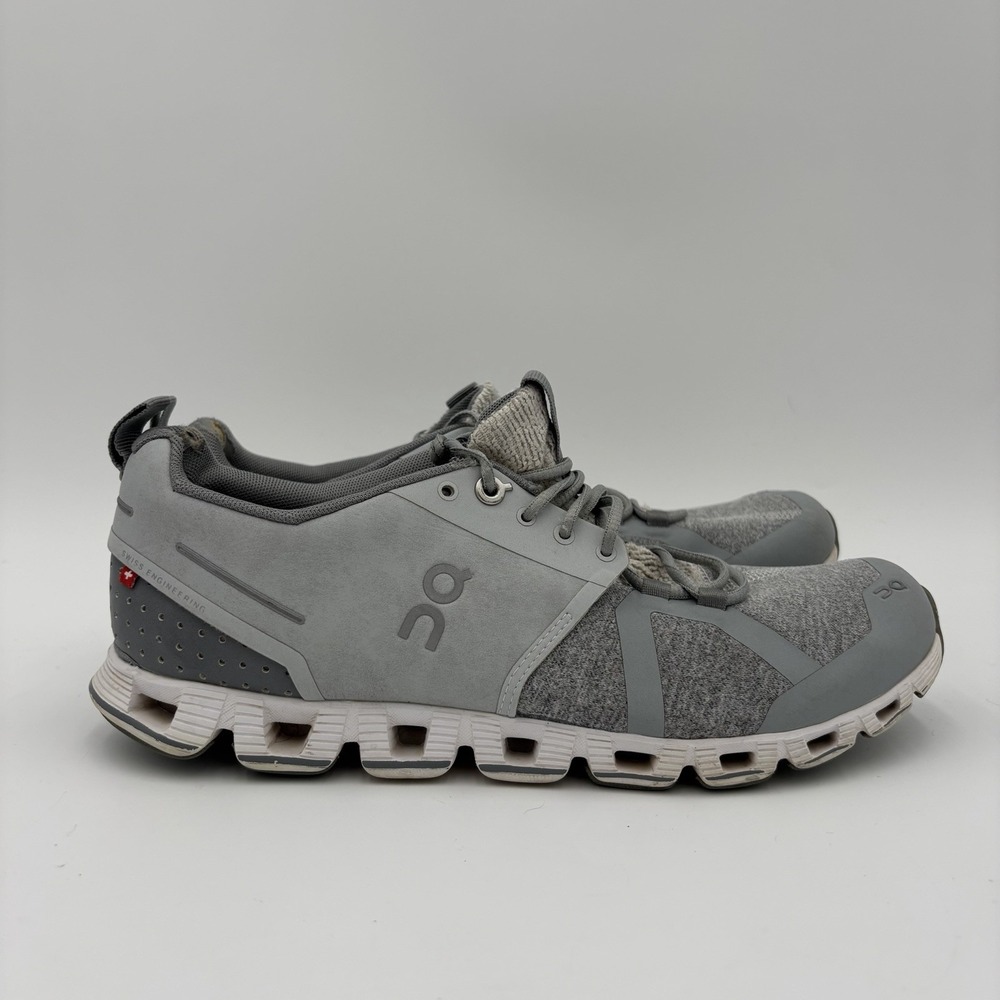 On Cloud Terry Shoes Womens Size 9.5 Gray CloudTec Running Sneakers Athletic
